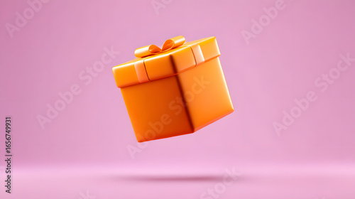 orange gift boxes