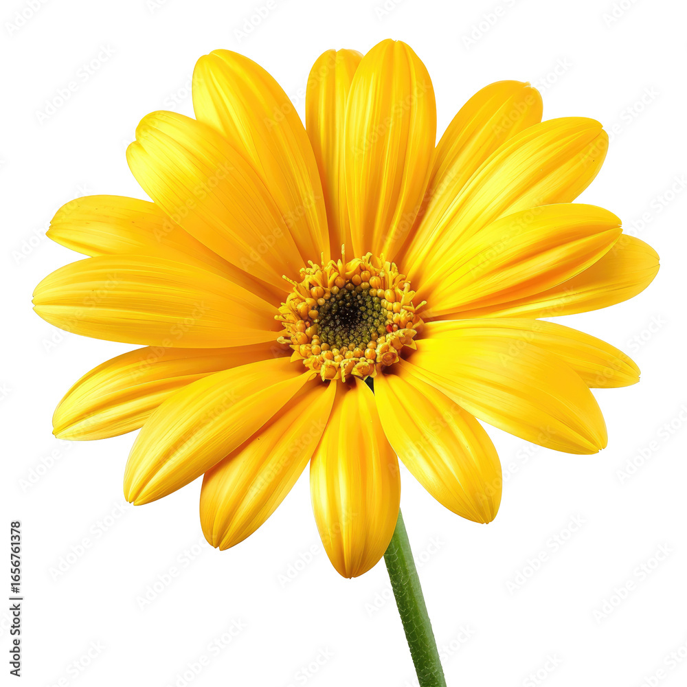 Obraz premium Close-up of a bright yellow flower