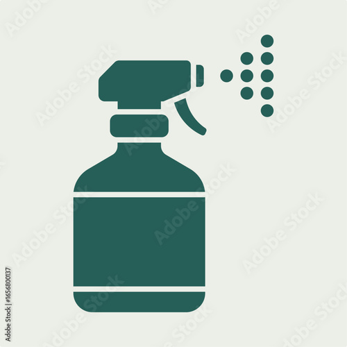 Sanitizer spray trendy useful vector Illustration design gorgeous colorful background