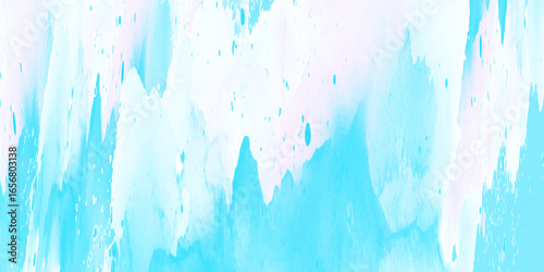 Abstract blue painted texture with vibrant brush strokes artistic gradient surface hand-painted background for creative posters prints digital artwork greeting cards invitations modern design.