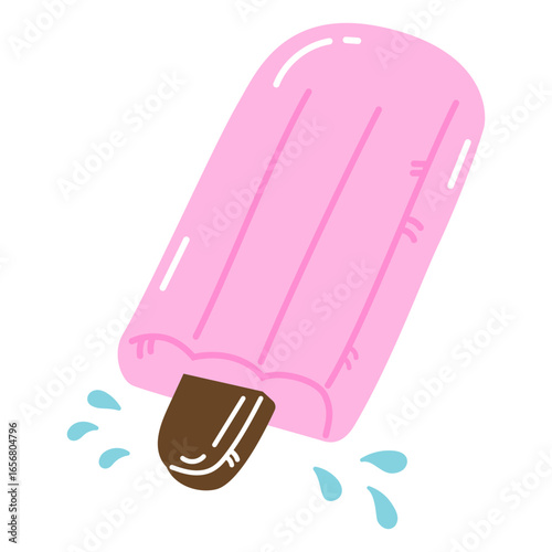 A delicious frozen ice cream