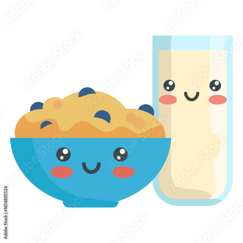 Breakfast with milk