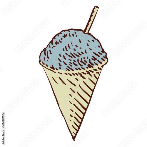 Fairground ice cream cone