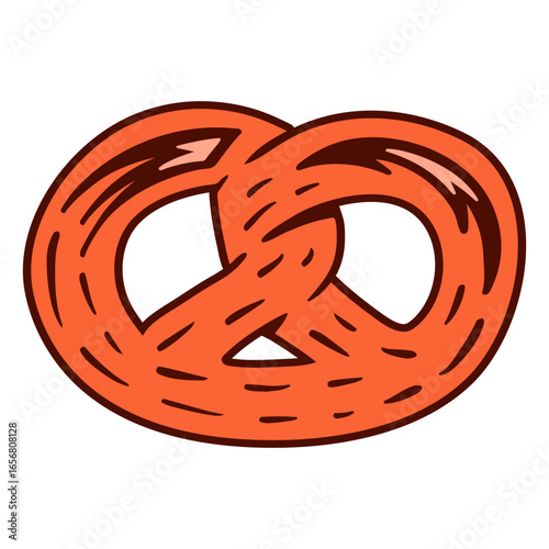Food pretzel meal