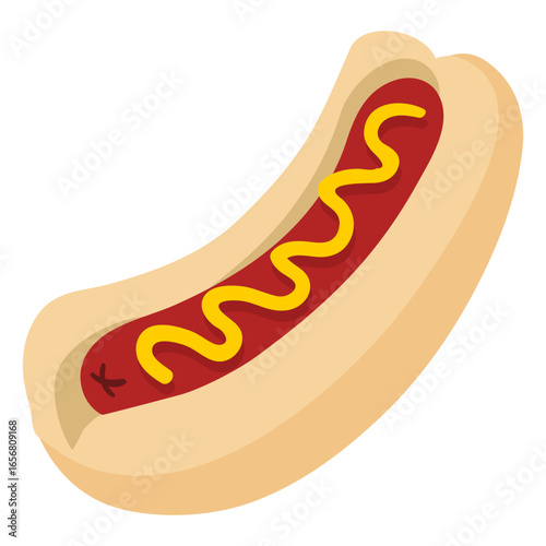 Hot dog color