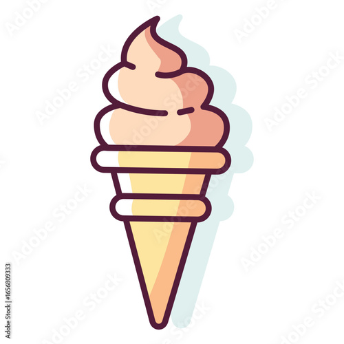 Ice cream cartoon