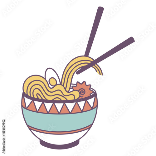 Japanese food ramen noodles