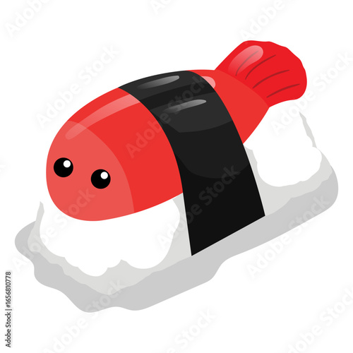 Nigiri sushi icon