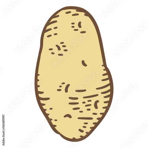 Potato ingredient color stroke