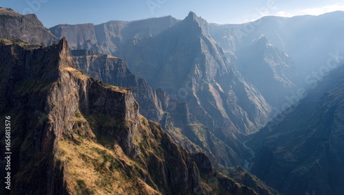 Mountain Valley Panorama
