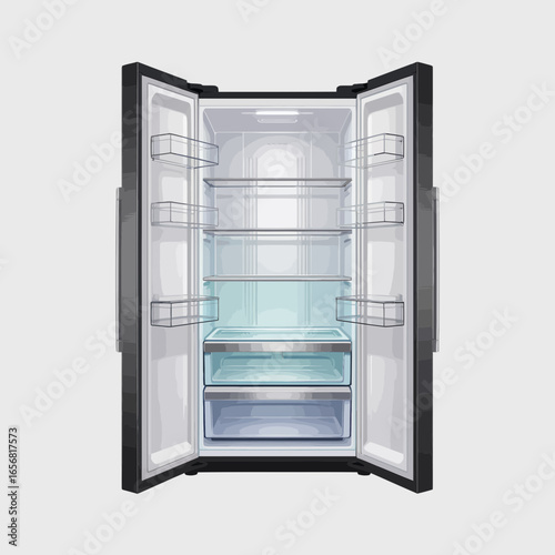 fridge full of food