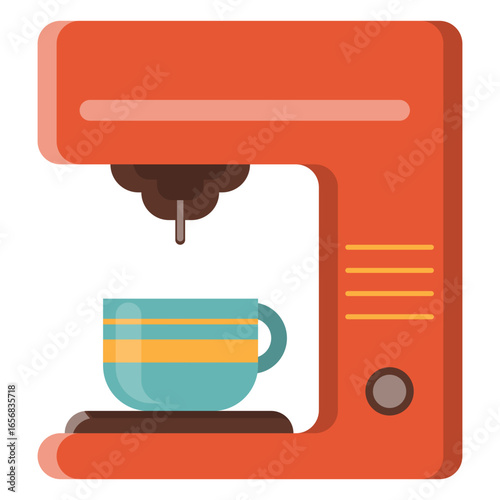 Coffee machine icon