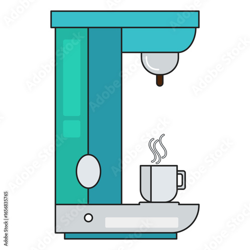 Coffee maker icon cafe