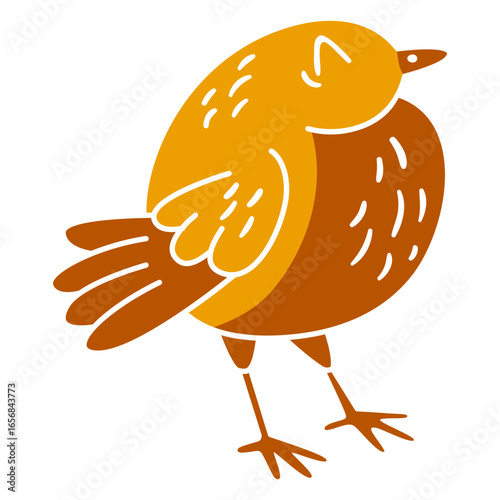 House Sparrow cut out