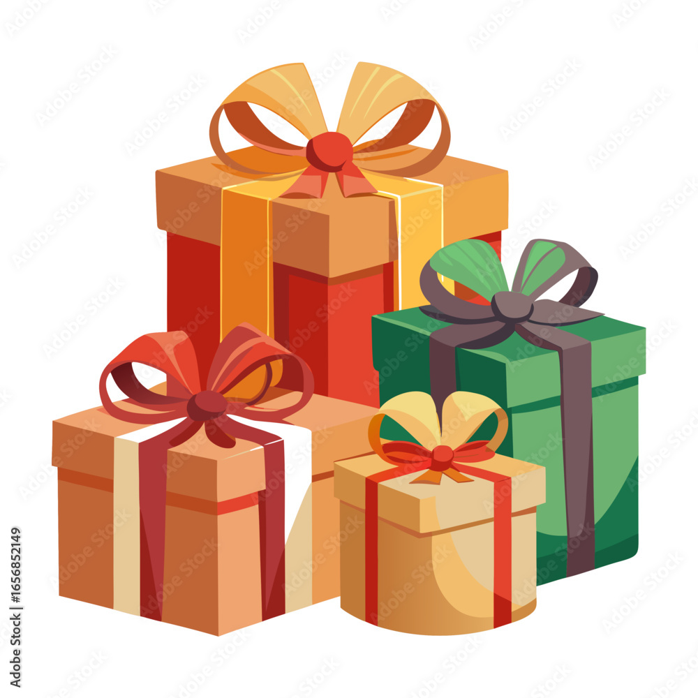 Fototapeta premium gift box with ribbon