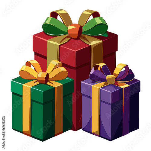 gift box with ribbon