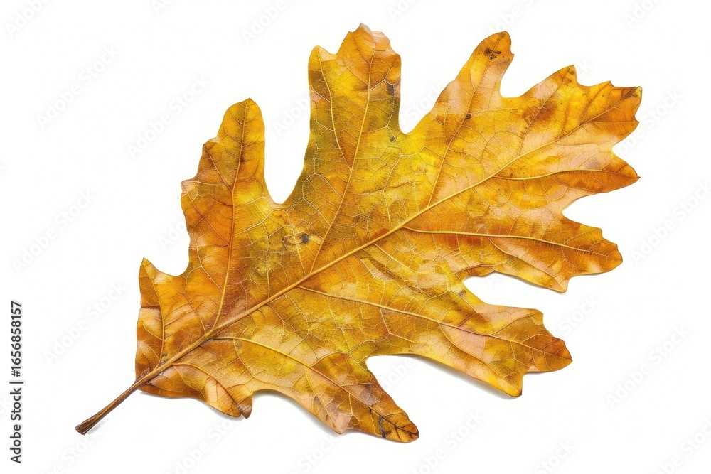 Fototapeta premium Oak leaf animal plant shark.
