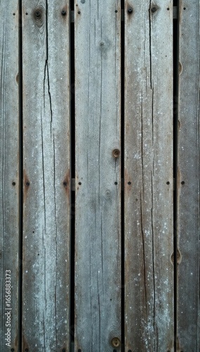 Wallpaper Mural Grey, cracked, aged wood planks, showing grain , timber, weathered planks Torontodigital.ca