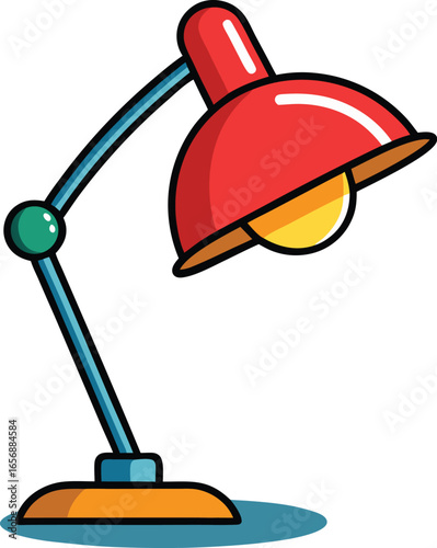 illustration of a modern lamp, Lamp on a transparent background