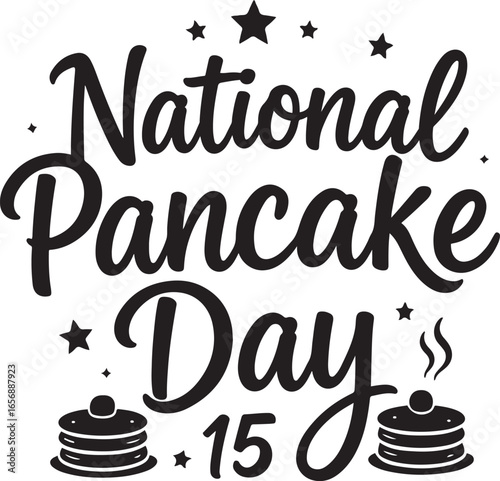 National Pancake Day Celebration Festive Culinary Delights Occasion