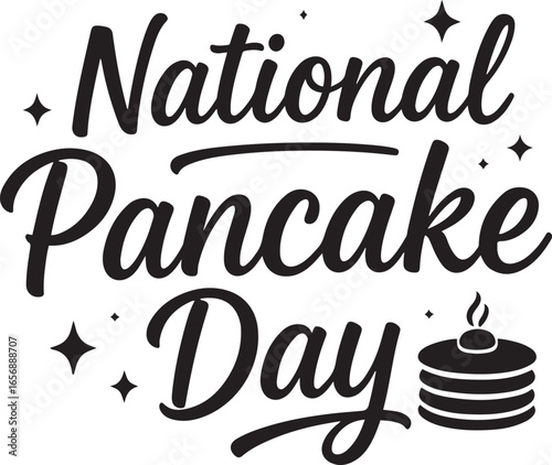 National Pancake Day Image Celebratory Sweet Delicious Breakfast