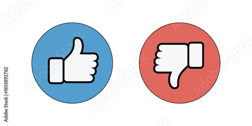 Thumbs Up and Thumbs Down Icons, Meaning, and Usage | Social Media Reaction Symbols