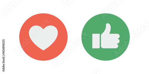 Love and Like Icons, Meaning, and Usage | Social Media Reactions and Feedback