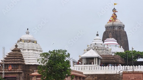 Jagannath temple at Puri, Odisha, India,  also known as Jagannath Dham of India. Jagannath Temple in Puri was initially built in the 12th century.