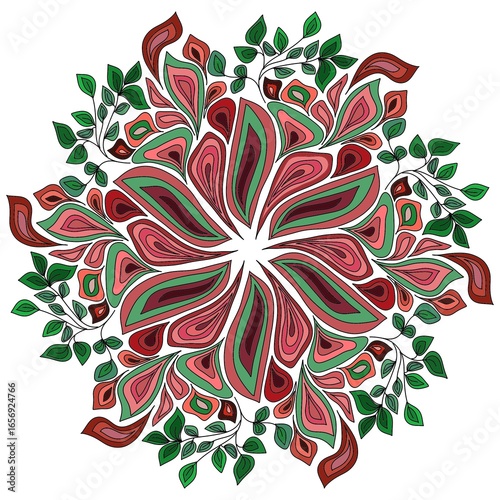 abstract floral ornament