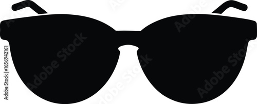 sunglass  silhouette vector illustration