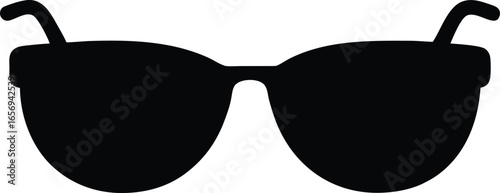 sunglass  silhouette vector,sunglass  silhouette vector illustration
