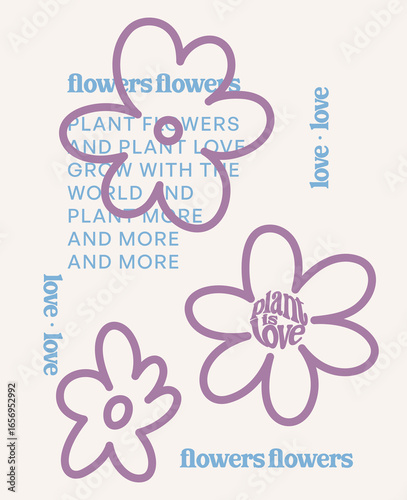 PLANT IS LOVE poster
