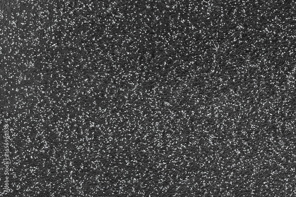 Fototapeta premium Black textured vinyl background. Full frame