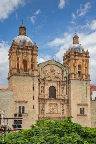 Santo Domingo de Guzman Church in Oaxaca - Templo de Santo Domingo de Guzmán en Oaxaca, Mexico 