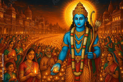 The Festival of Lights A Celebration with Lord Rama in the Heart of Ayodhya