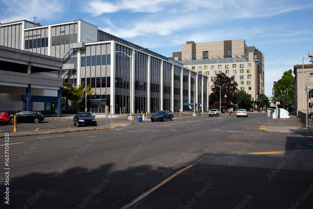 Fototapeta premium Portland Oregon cityscape