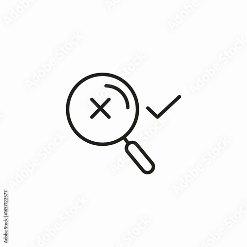 check search icon sign vector
