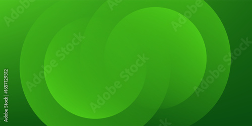 green abstract background. Dynamic shapes composition. Eps10 vector