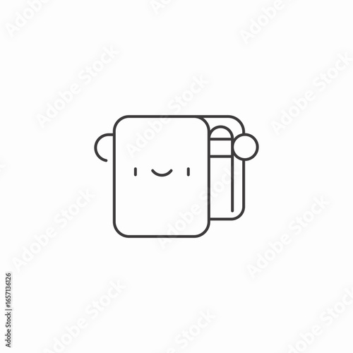 toilet paper icon sign vector