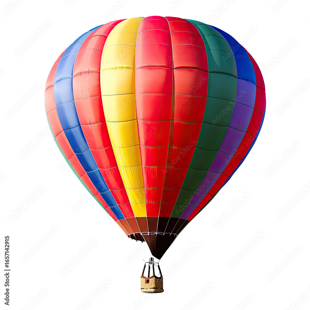 Fototapeta premium Colorful hot air balloon