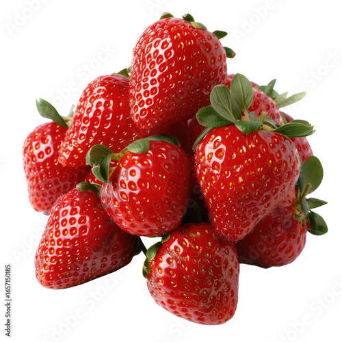 Wallpaper Mural Cluster of ripe strawberries Torontodigital.ca