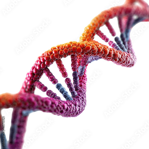 Colorful DNA double helix (1)
