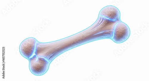 Vector Illustration Human Bone Anatomy