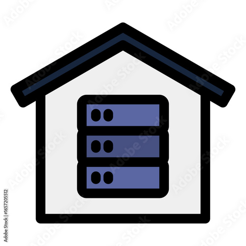 data warehouse icon