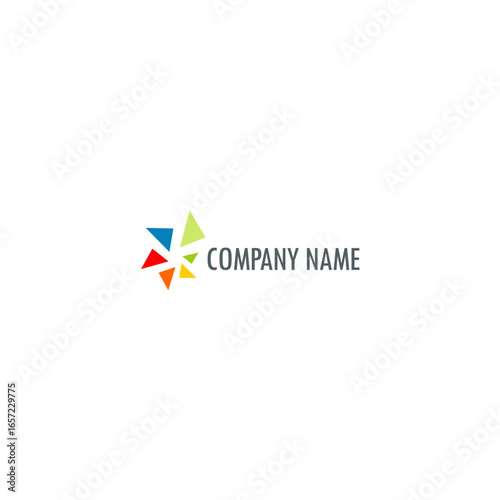 Dynamic Company Logo Design Featuring Geometric Triangle Shapes in Vibrant Colors and a Clean Typography for Brand Identity, Ideal for Modern Business and Creative Ventures Free Download Dynamic Company Logo Design Featuring Geometric Triangle Shapes in Vibrant Colors and a Clean Typography for Brand Identity, Ideal for Modern Business and Creative Ventures - GFXLoad