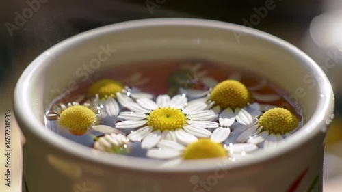 Chamomile Tea in a Cup