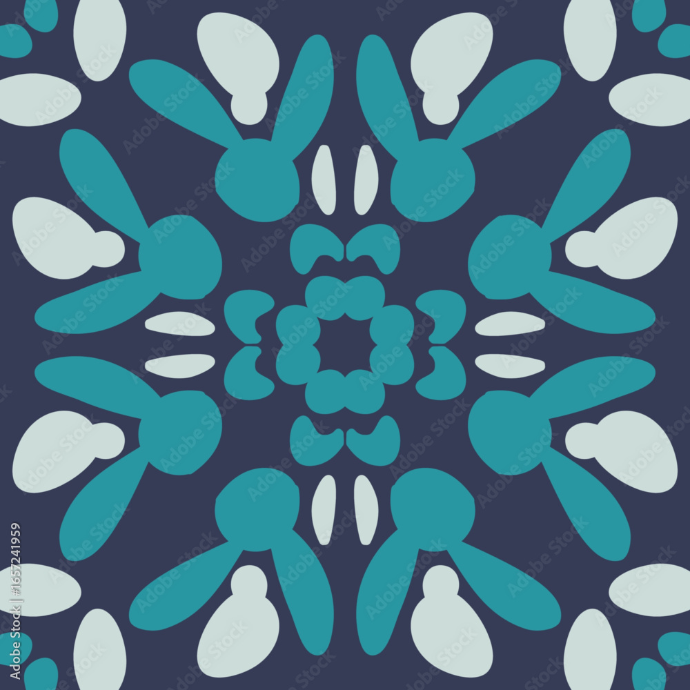 Naklejka premium abstract blue background