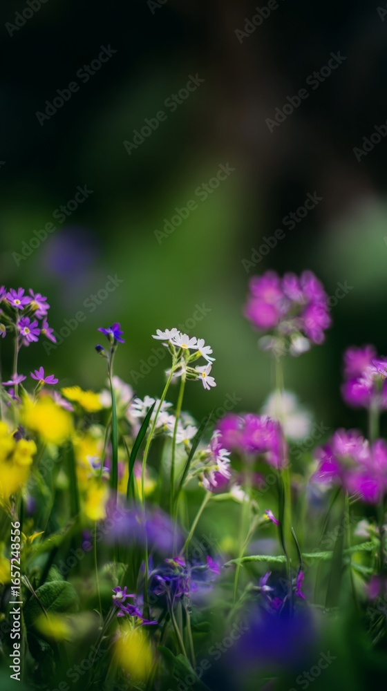 Obraz premium flowers,field,botanical,petals,grass,plants,colorful,garden,green,outdoor,spring,warmth,nature,foliage,summer,season,bloom,beauty,floral,leaves