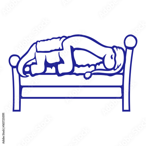 Brachiosaurus Sleeping Hat Tired Night Dreaming Bed Dino