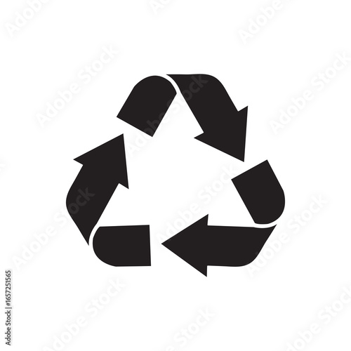 Recycle icon outline set sign vector illustration for web and app..eps